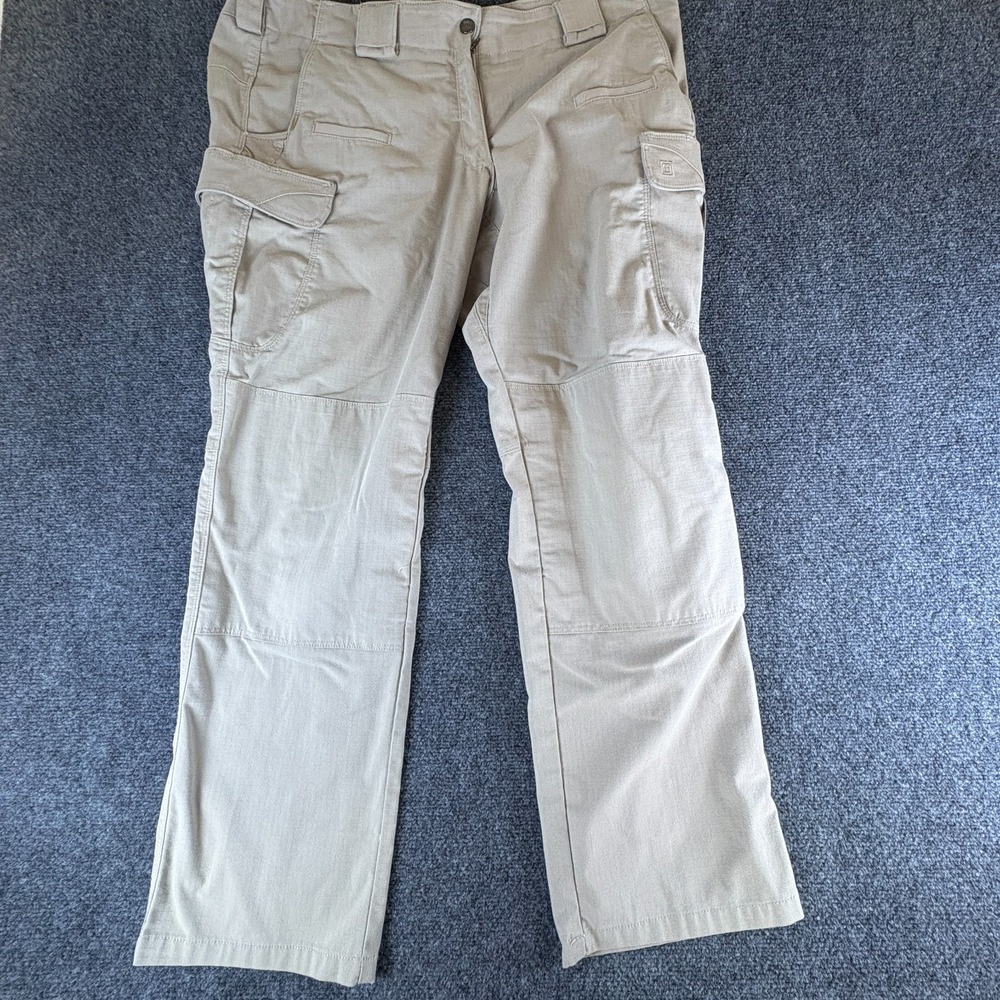 5.11‎ Tactical Cargo Pants Womens 18 Beige Mid Rise Utility Hiking Mountain